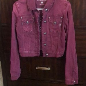 Miss Me Jacket (Wine color)